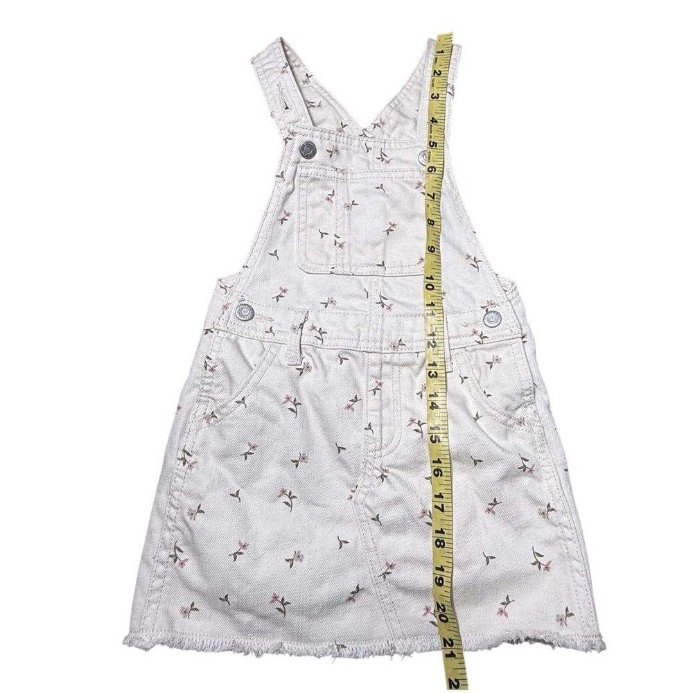 Girls 3T Denim Overall‎ Dress Bundle Kids Floral Old Navy/Little Lass Lot of 3 - Picture 6 of 16